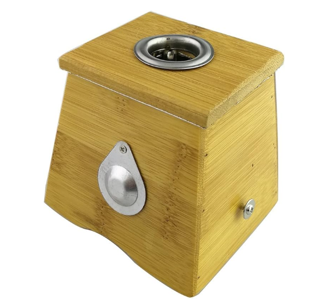 Boîte de Moxibustion en Bambou — Chaleur Ciblée