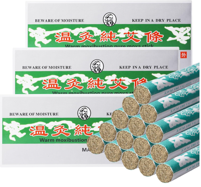 Bâtons de Moxa Purs — Moxibustion Thérapeutique
