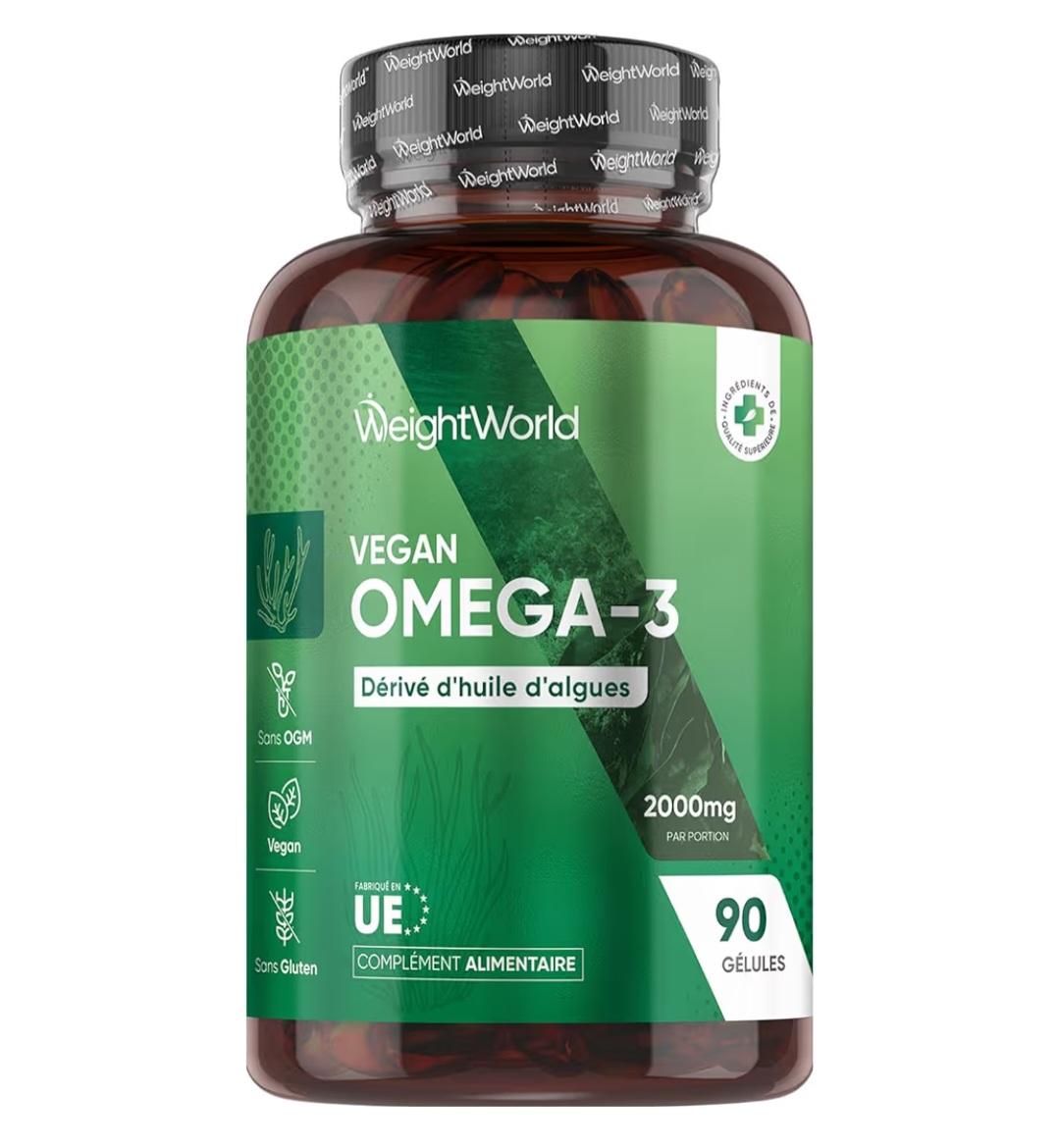 Oméga-3 Vegan — Huile d'Algues